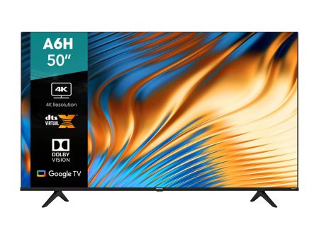 Televisión Pantalla 50 Pulgadas Hisense Smart TV 4K UHD 50A6H Discount