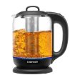 Hervidor Eléctrico de Cristal con Infusor de Té 1.7 Lts Chefman RJ11-17-GM-TI For Discount