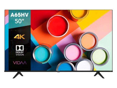 Televisión Pantalla 50 Pulgadas Hisense Smart TV 4K UHD VIDAA 50A65HV Fashion