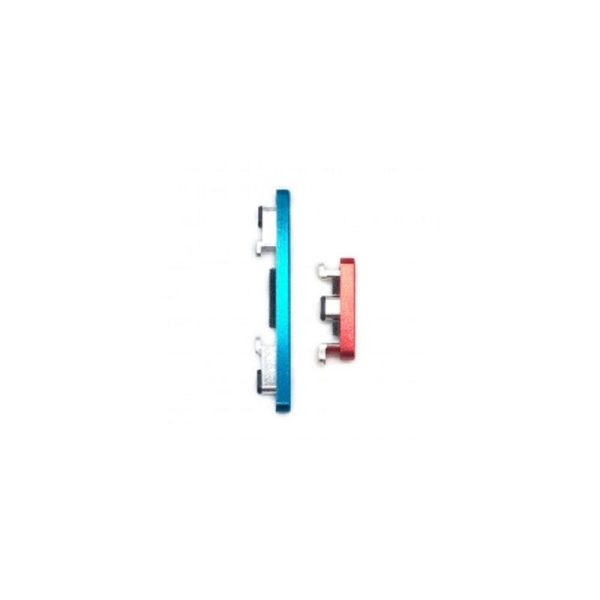 For Xiaomi Poco F2 Pro Replacement Power & Volume Button (Neon Blue) Online Sale