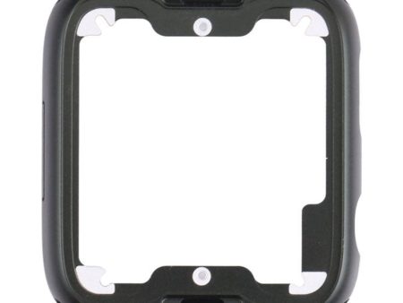 For Apple Watch Series 7 45mm Replacement Middle Frame (Black) Online now