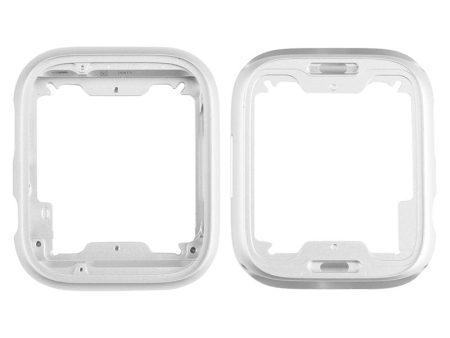 For Apple Watch Series 7 45mm Replacement Middle Frame (Silver) Discount