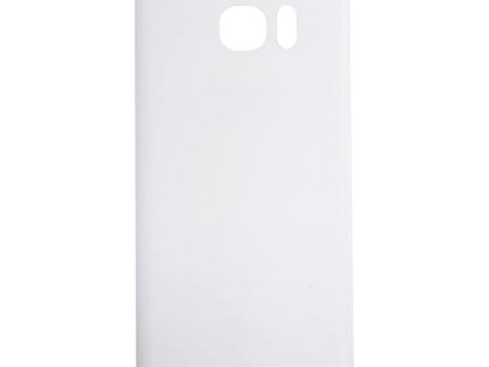 For Samsung Galaxy S7 Replacement Rear Battery Cover with Adhesive (White) Hot on Sale