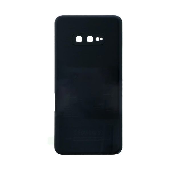 For Samsung Galaxy S10e Replacement Rear Battery Cover with Adhesive (Prism Black) Cheap