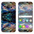 Abalone Blue Black Shell Design Samsung Galaxy S7 Edge Skin For Cheap