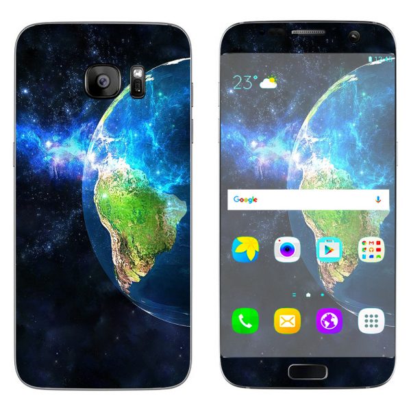 3D Earth  Samsung Galaxy S7 Edge Skin Sale