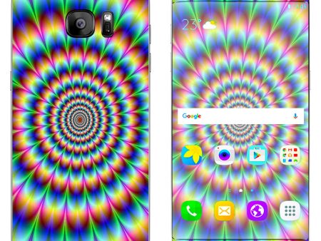 Trippy Hologram Dizzy  Samsung Galaxy S7 Edge Skin For Sale